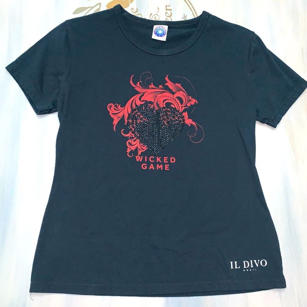 💕Il Divo Wicked Game concert shirt
